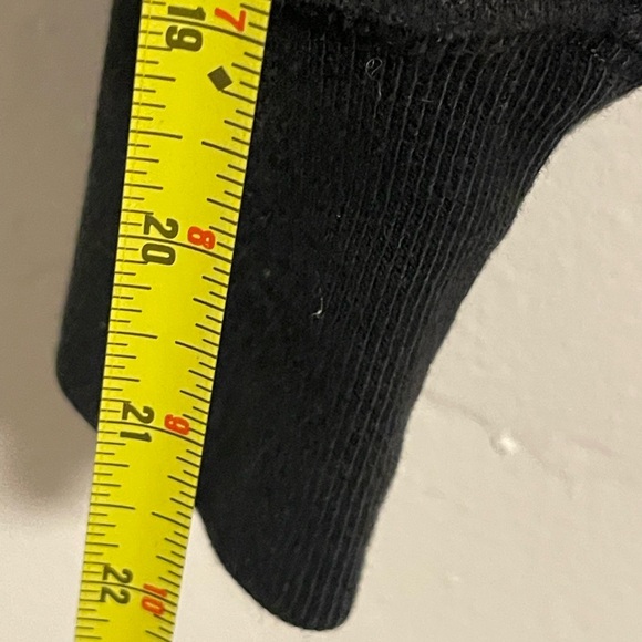 Champion Cropped Black Hoodie with Logo - Picture 9 of 9